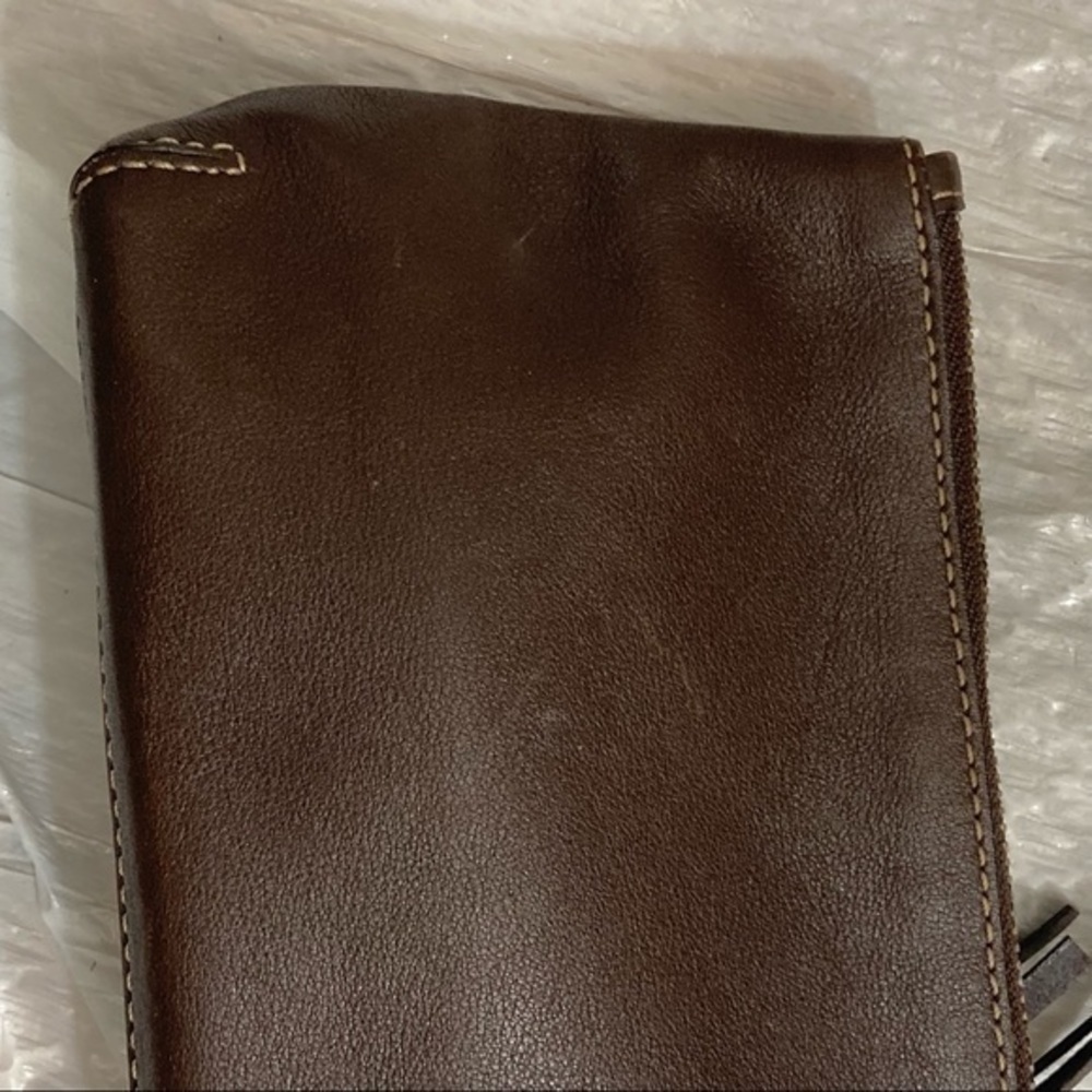 Coach brown leather vintage rare wristlet bag - Picture 4 of 10
